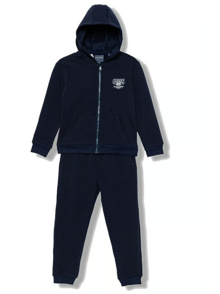 Guess Παιδικό Σετ Φόρμας Navy Μπλε N5BG00KCHM0-G7HR