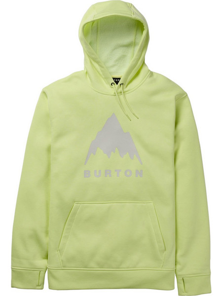Burton Ανδρικό Φούτερ με Κουκούλα & Τσέπες Lime 162231-E2Z