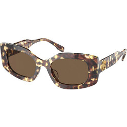 Tory Burch TY7202U 199573 Γυναικεία Γυαλιά Ηλίου Cat Eye Κοκάλινα Ταρταρούγα με Καφέ Φακό