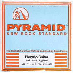 Pyramid New Rock Standard Jimi Hendrix Σετ 6 Χορδές Ηλεκτρικής Κιθάρας 10-38"