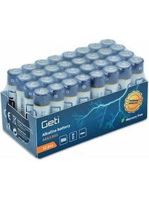 Geti Alkaline AAA 32τμχ