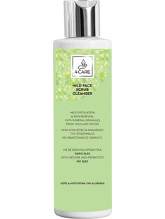 4Care Mild Face Scrub 200ml