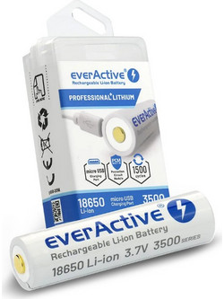 everActive Professional Lithium Rechargeable 18650 3500mAh 1τμχ