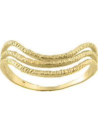 Million Diamonds Γυναικείο Δαχτυλίδι Τρίβερο από Xρυσό 9K 22464