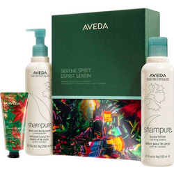 Aveda Shampure Hand & Body Wash 250ml + Body Lotion 250ml + Hand Relief Moisturizing Cream 40ml