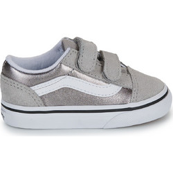Vans Old Skool Παιδικά Sneakers Μπεζ Ασημί VN000CRWSLV1