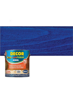 Mercola Decor Xylofarm Aqua Βερνίκι Εμποτισμού Ξύλου Νερού Μπλέ Ματ 10lt