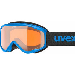 Uvex Speedy Nova S5538614030 Μάσκα Σκι & Snowboard Παιδική Μπλε με Φακό Καθρέπτη Πορτοκαλί