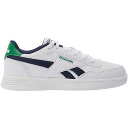 Reebok Court Advance Παιδικά Sneakers Λευκά Navy Μπλε Πράσινα 100209323