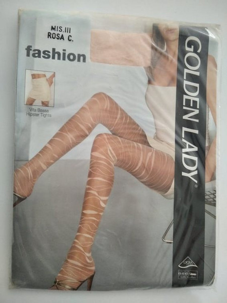 Golden Lady Καλσόν με Σχέδιο Ροζ 40MONDE