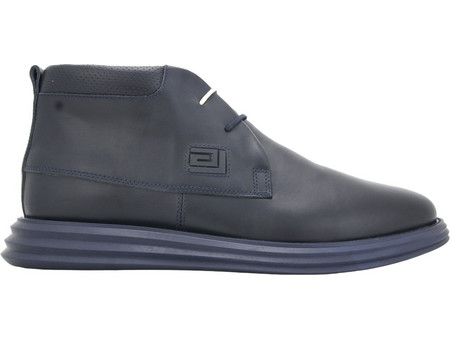 Guy Laroche Lostal Ανδρικά Μποτάκια Δερμάτινα Navy Μπλε G5012