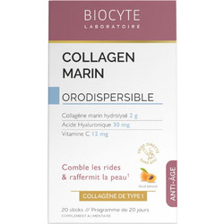 Biocyte Collagen Marin με Υαλουρονικό Οξύ & Βιταμίνη C 20 Φακελάκια