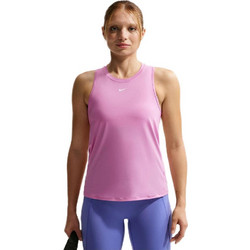 Nike One Classic Dri-FIT Γυναικείο Αθλητικό T-Shirt Ροζ FN2808-503