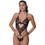 Milena By Paris Sexy Κορμάκι String See Through με Δαντέλα Μαύρο 2492