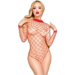 Penthouse Scandalous Sexy Κορμάκι String Διχτυωτό Κόκκινο 4061504015422