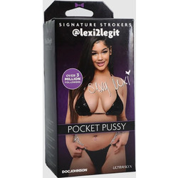Doc Johnson Lexi2legit Pocket Pussy Αυνανιστήρι Brown