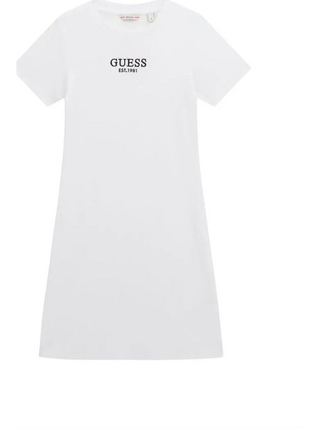Guess Παιδικό Φόρεμα Άσπρο J5YK11KBZP4-G011