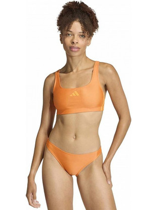 Adidas Αθλητικό Bikini Set Μπουστάκι Πορτοκαλί KC8389