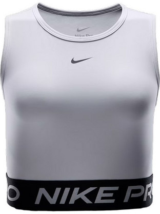 Nike Dri-FIT Pro Αθλητικό Μπουστάκι με Μέτρια Στήριξη Λευκό FZ3615-100