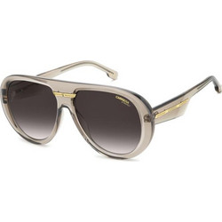 Carrera CA22/S FWM/3X Ανδρικά Γυαλιά Ηλίου Aviator Κοκάλινα Μπεζ με Μαύρο Φακό