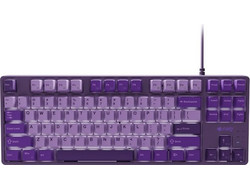 Fury Kanabo K2 Μηχανικό Gaming Πληκτρολόγιο TenKeyLess με Custom Red Διακόπτες Purple