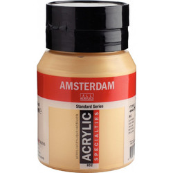 Royal Talens Amsterdam 802 Light Gold Ακρυλικό Χρώμα Ζωγραφικής 500ml