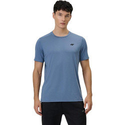 4F Ανδρικό Αθλητικό T-Shirt Πετρόλ 4FWSS26TFTSM1785-32S