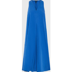 Funky Buddha Midi Καλοκαιρινό Καθημερινό Φόρεμα Royal Blue FBL013-118-13