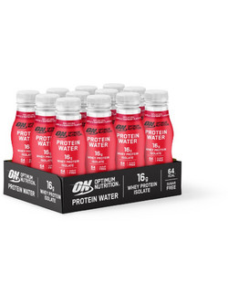 Optimum Nutrition Protein Water Apple Raspberry Πρωτεΐνη Ορού Γάλακτος 12x350ml