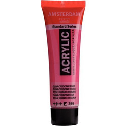 Royal Talens Amsterdam 366 Quinacridone Rose Ακρυλικό Χρώμα Ζωγραφικής 20ml