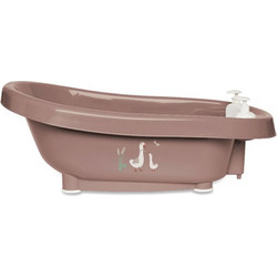 Bebe Jou Click Dear Goose Μπανάκι Μωρού με Θερμόμετρο Καφέ 6260025