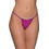 Milena By Paris Γυναικείο Sexy String με Δαντέλα Φούξια 6855