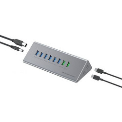 Conceptronic HUBBIES18G USB Hub 3.0 USB-A με 8 Θύρες USB-A / USB-C & Εξωτερική Παροχή Ρεύματος