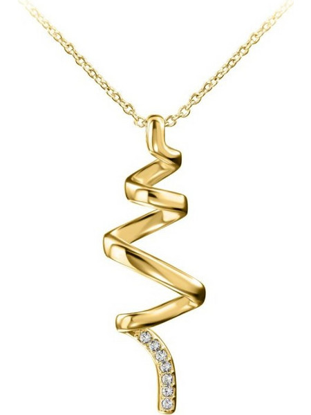 So Charm Γυναικείο Κολιέ Xρυσό με Swarovski BS1549-DORE-COLLIER
