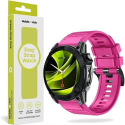Mobile Origin Easy Strap Λουράκι Σιλικόνης Pink (Universal 26mm)