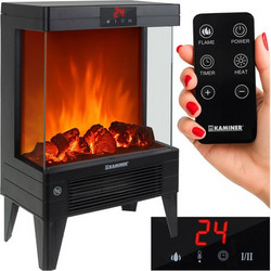 Kaminer Embego Επιδαπέδιο Ηλεκτρικό Τζάκι 2000W Μ320xΥ52.5xΒ18cm
