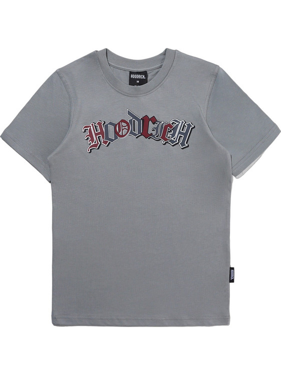 Hoodrich Παιδικό T-Shirt Κοντομάνικο Γκρι HJ01260024