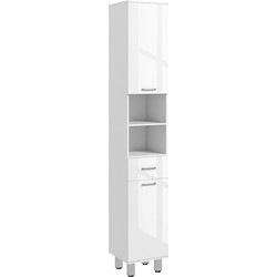 Kleankin Στήλη Μπάνιου Δαπέδου Ξύλινη 834-622V80WT