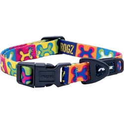 Rogz Fusion PopArt Κολάρο Σκύλου Πολύχρωμο 26-40cm