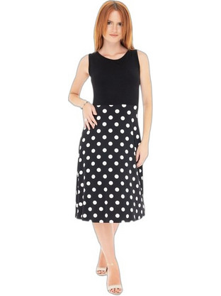 Billy's Fashion Midi Καλοκαιρινό Καθημερινό Φόρεμα Μεταξωτό Μαύρο 25040