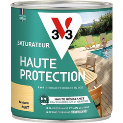 V33 High Protection Decking Λάδι Ξύλου Έτοιμο προς Χρήση Ματ Διάφανο 0.75lt