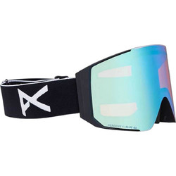 Anon Sync 2150616R-Z53 Μάσκα Σκι & Snowboard Ενηλίκων Μαύρη με Φιμέ Φακό Μπλε