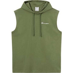 Champion Hooded Tee με Κουκούλα Πράσινο 221763-GS156