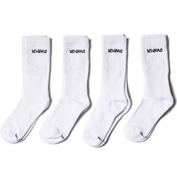 Venimo Ανδρικές Κάλτσες Ψηλές Λευκές 4Pack 324USK-500-091