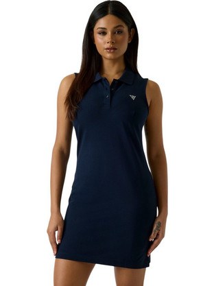 Guess Silvy Mini Καλοκαιρινό Καθημερινό Φόρεμα Navy Μπλε V6GK09K3152-A71W