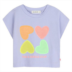 Billieblush Παιδικό T-Shirt Κοντομάνικο Λιλά 26162143