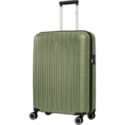 Rain RB80152M Βαλίτσα Μεσαία 65x40x25cm με 4 Ρόδες Πράσινη