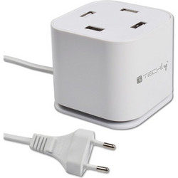 Techly IPW-USB-CUB496 Βάση Φόρτισης με 4 Θύρες USB-A 48W