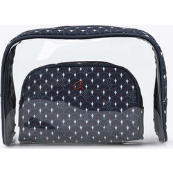 Axel 1106-0161 Σετ Γυναικείο Νεσεσέρ 25x9x17cm Navy Μπλε