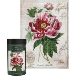 Puzzle interDRUK Botanic Peony 1000 Κομμάτια